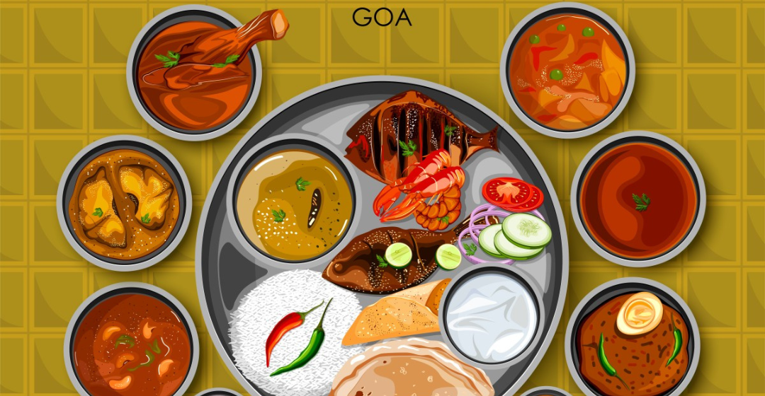 Delicious Goan food