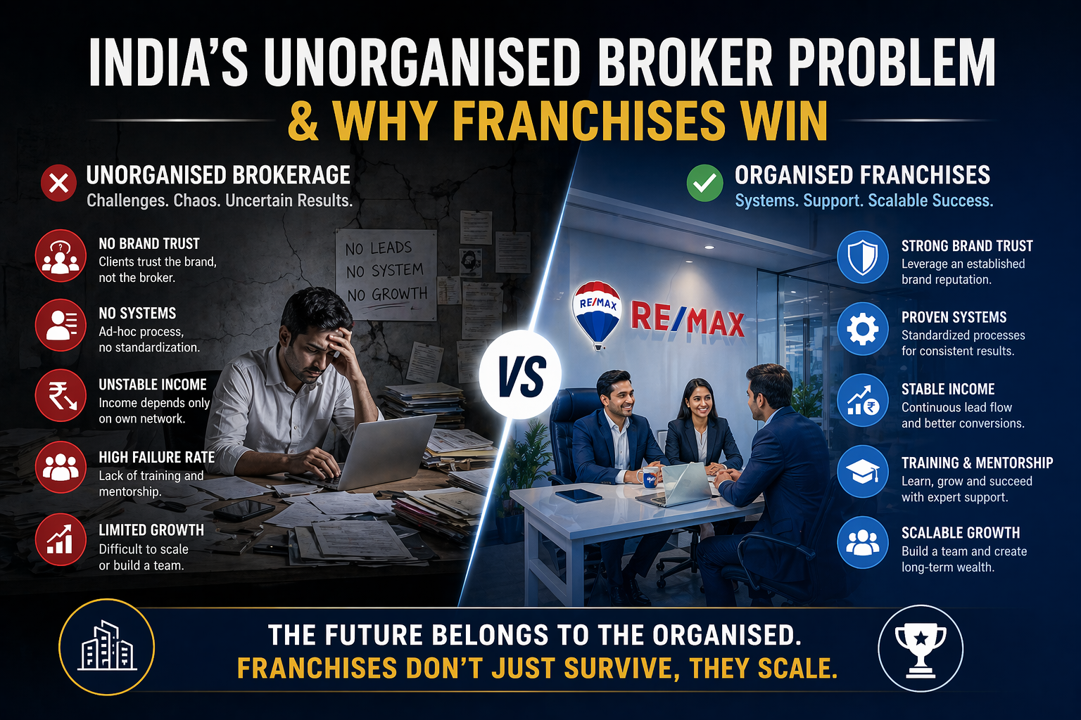 India's Unorganised Broker Problem & Why Franchises Win