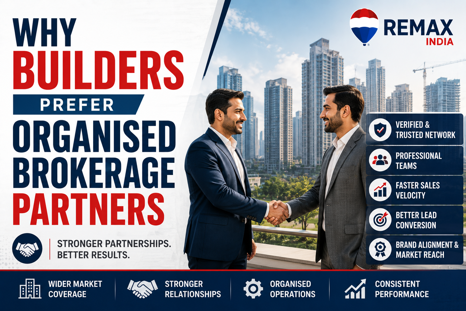 Why Builders Prefer Organised Brokerage Partners